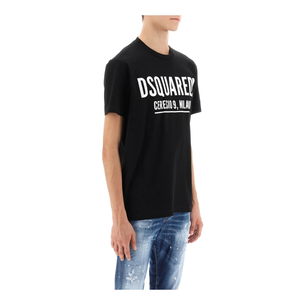 Dsquared2 Ceresio 9 Cool Fit T-Shirt Black Heren