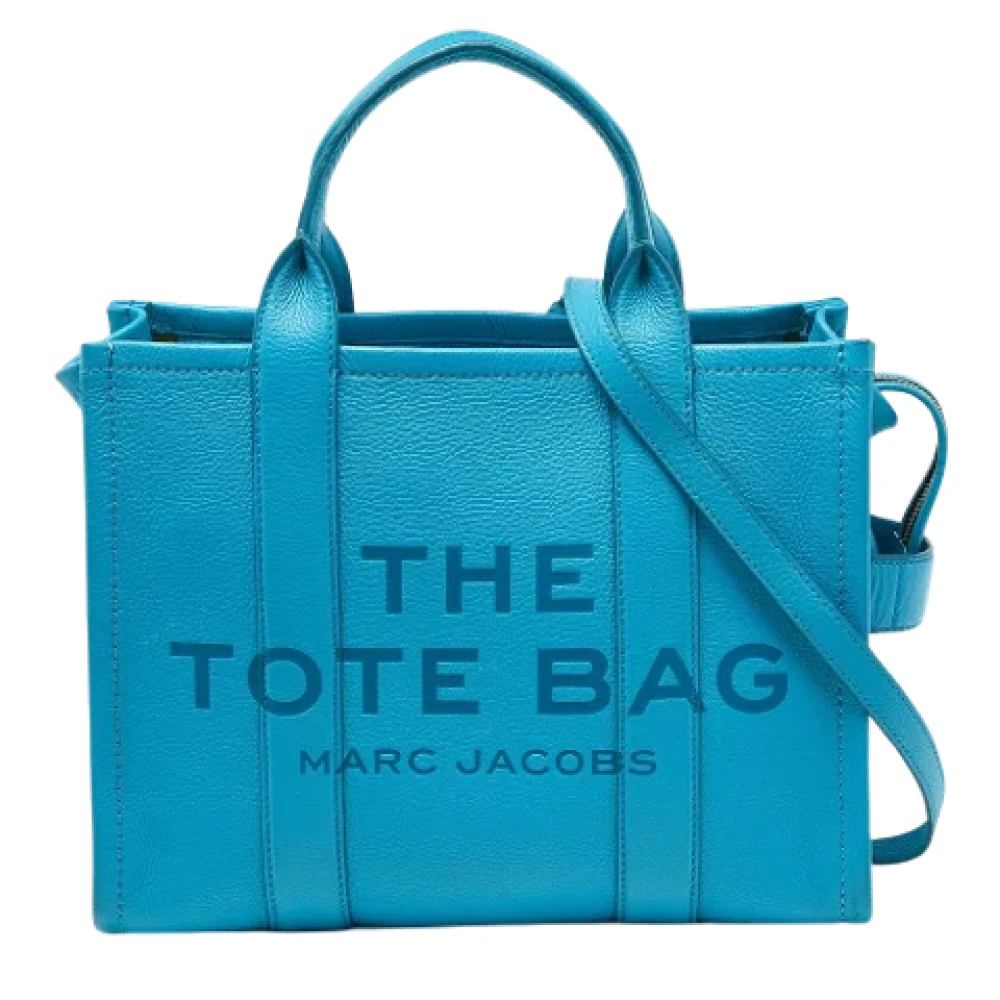 Marc Jacobs Pre-owned Leather totes Blue Dames
