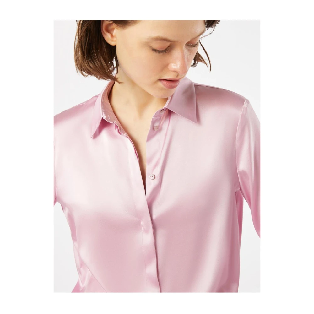 Pennyblack Zijden Overhemden Pink Dames