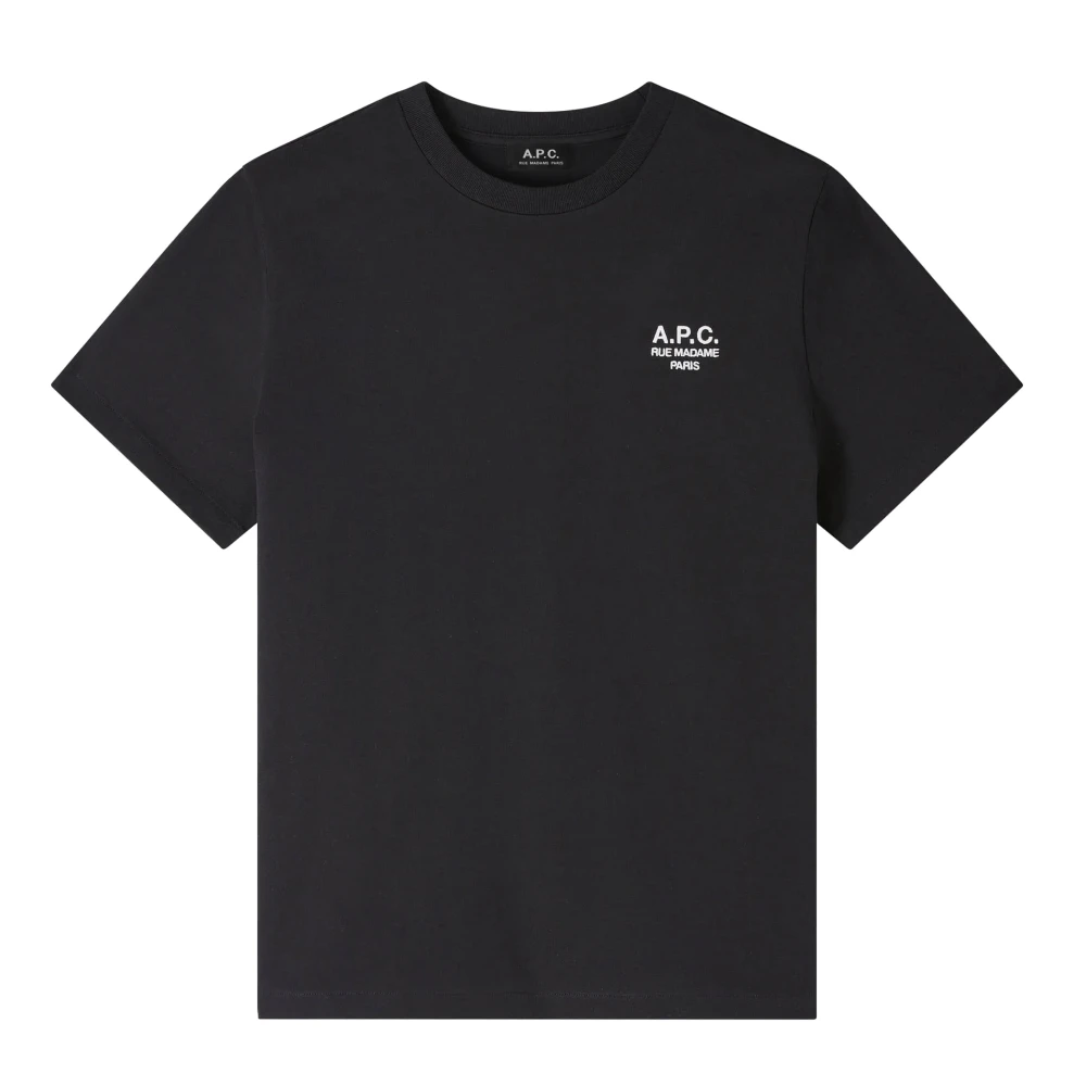 A.p.c. - Tops > T-Shirts - Black - A.p.c. - Modalova