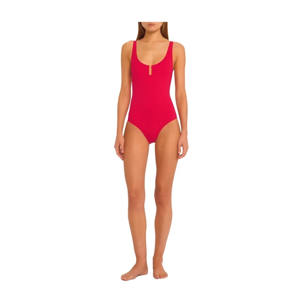 Eres Diepuitgesneden Badpak Pink Dames