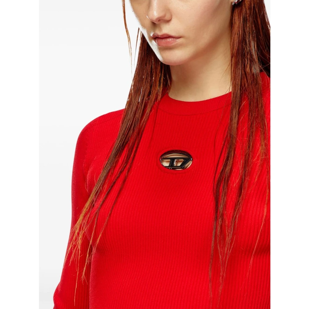 Diesel Stijlvolle Pullover met Valari Design Red Dames
