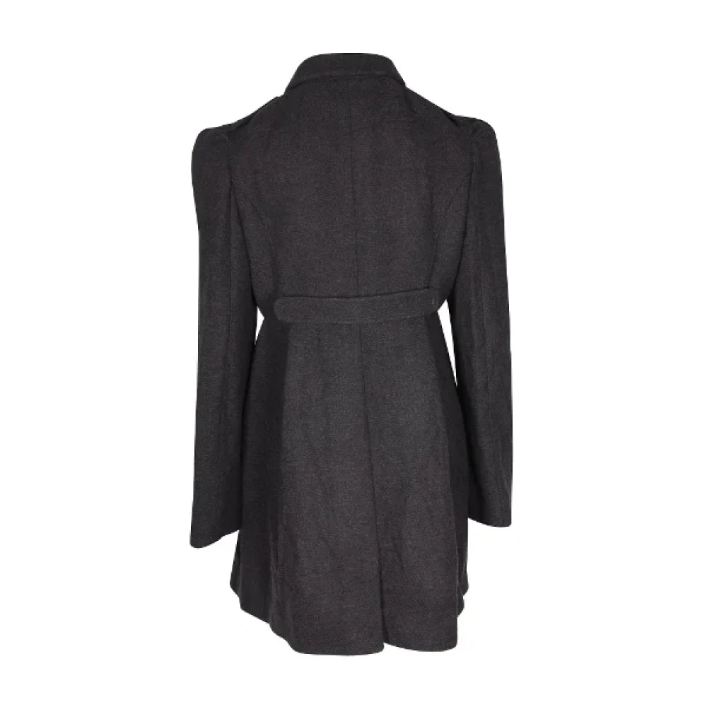 Miu Pre-owned Wool outerwear Gray Dames