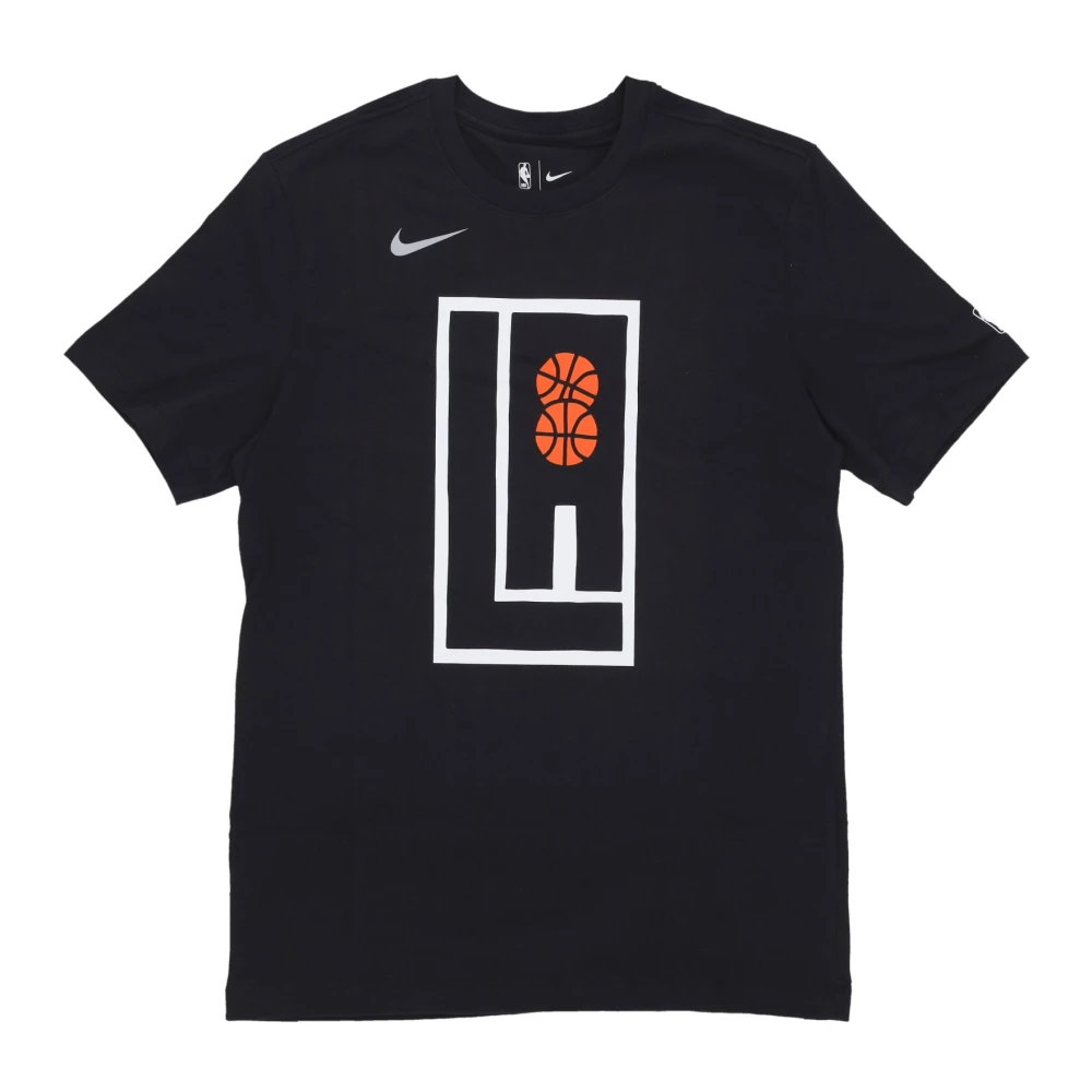 Nike T-Shirts Black Heren