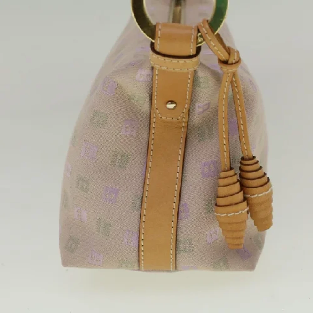 Bally Pre-owned Canvas shoulder-bags Pink Dames