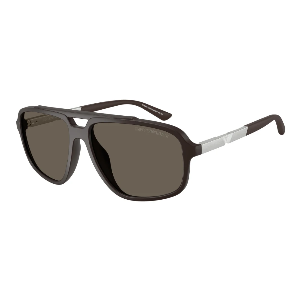 Emporio Armani Men's Brown Sunglasses, 59 Mm, Sunglasses