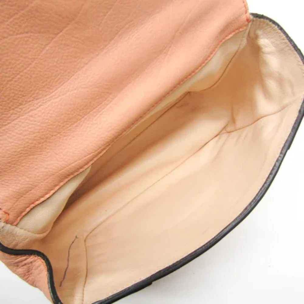 Chloé Pre-owned Leather shoulder-bags Pink Dames