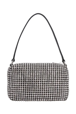 Heiress Rhinestone Mesh Pouch
