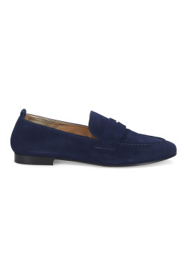 blue-suede-moccasin-shoe