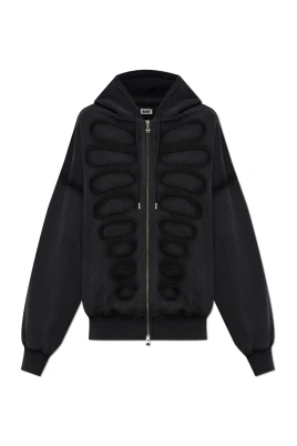 Tim Panelled Zip-up Hoodie