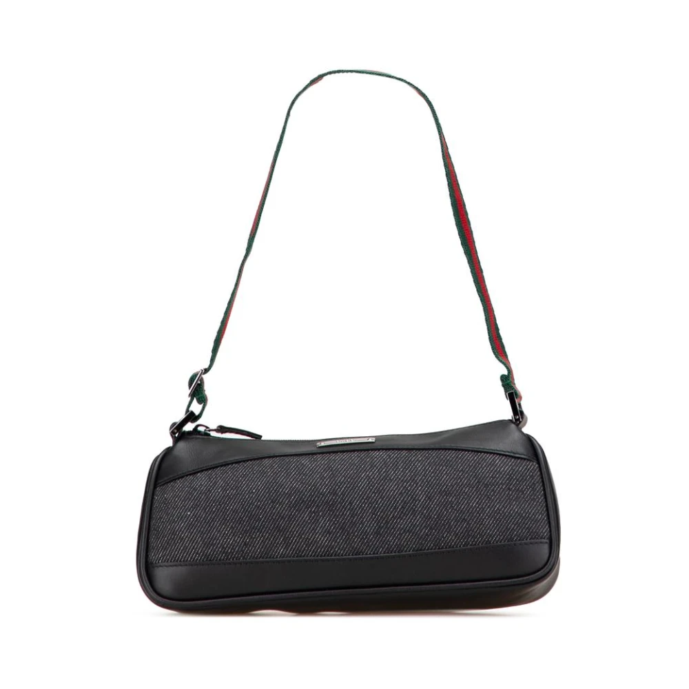 Gucci Vintage Women's Black Vintage Handbags, One Size, Pre-Owned Shoulder Bag