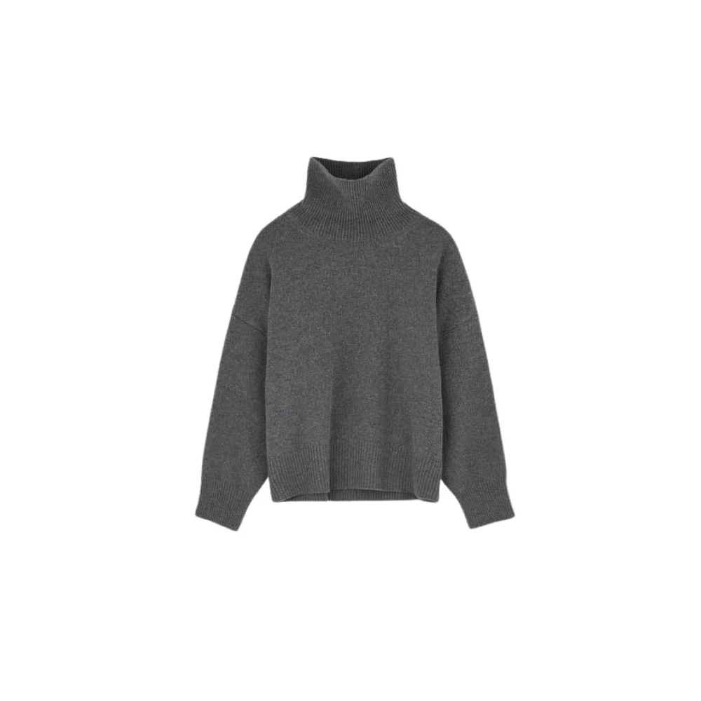 Oversized Merino Ull Strikkegenser