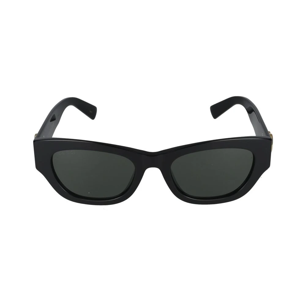 Gucci Women's Black Sunglasses, 53 Mm, Emblem Cat-Eye Sunglasses