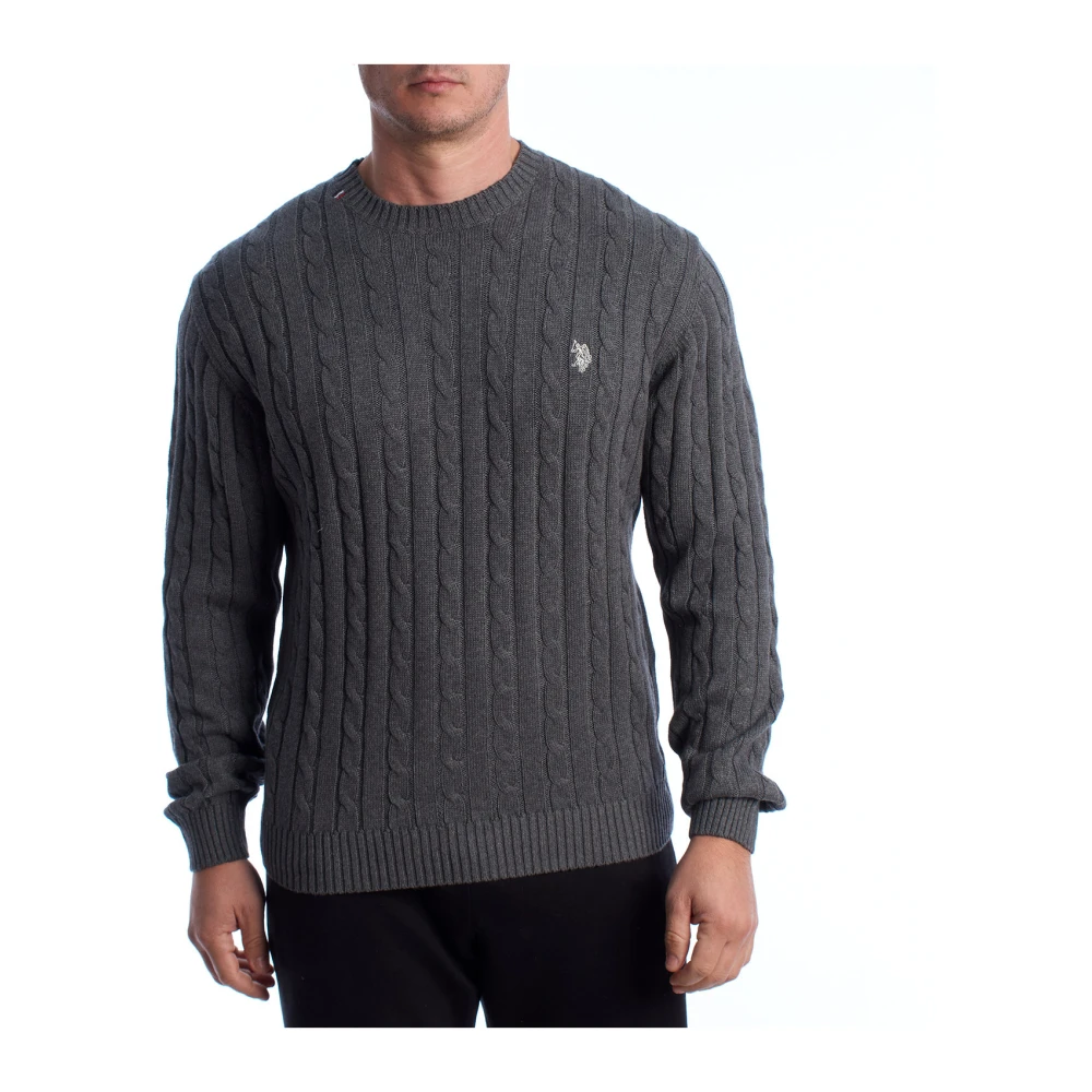 U.s. Polo Assn. Hombre Gris Jerseys, Talla: 4XL