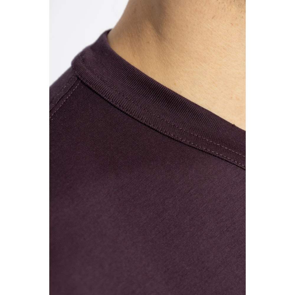 Versace Jeans Couture T-shirt met logo Purple Heren