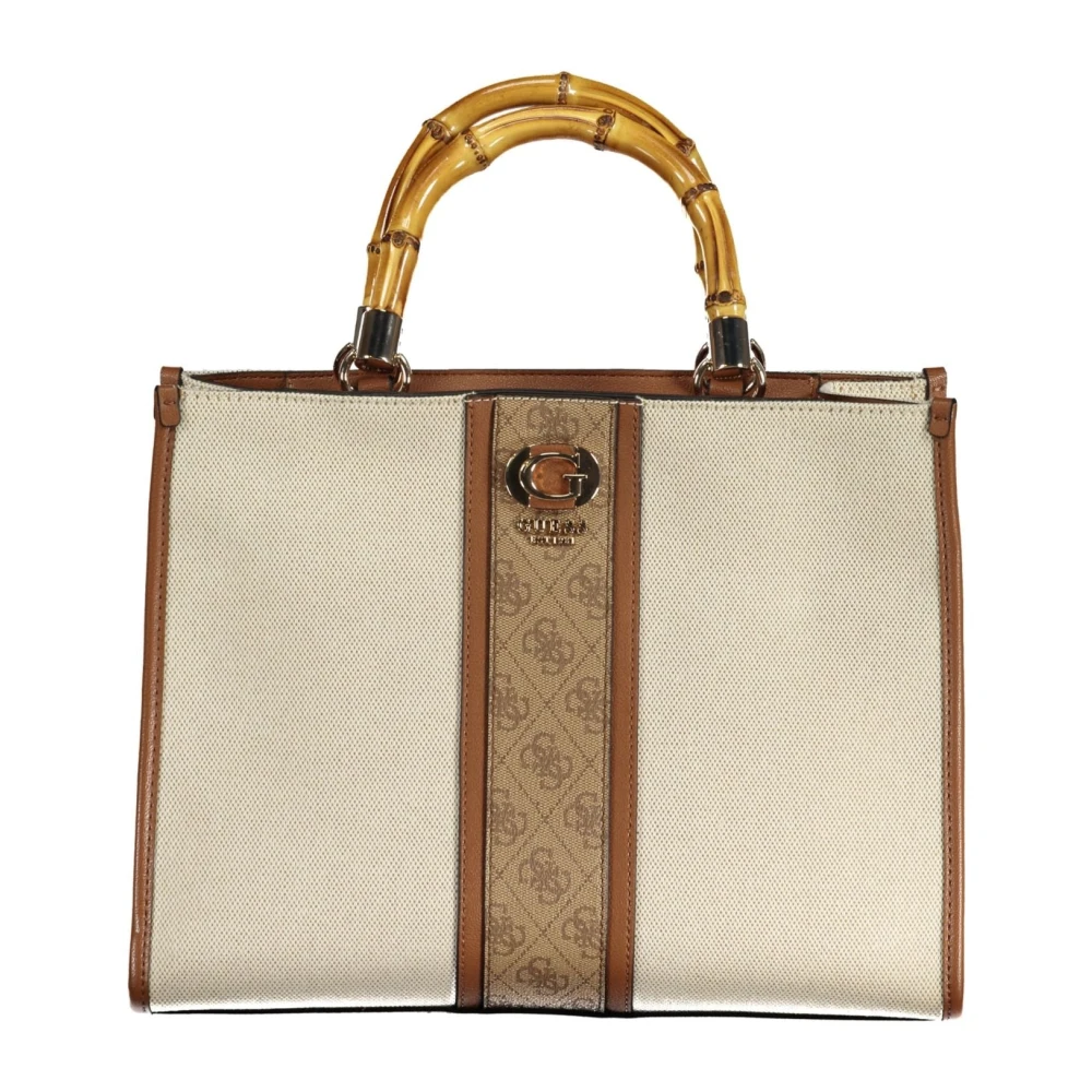Guess Beige Handtas Kerima met Verstelbare Band Beige Dames