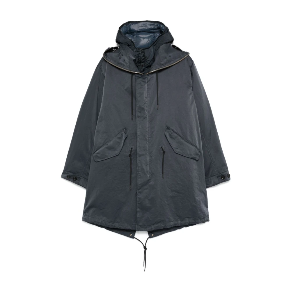 C.P. Company 2-in-1 Antraciet Parka met Goggles Green Heren
