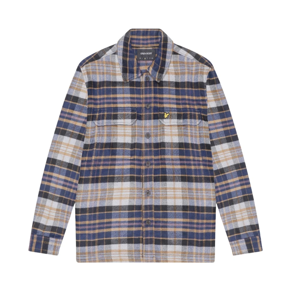 Lyle & Scott Casual Overshirt Lichtgewicht Jas Multicolor Heren