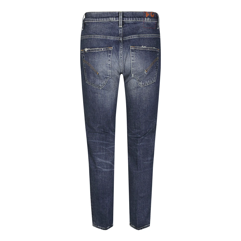Dondup Brighton Gewassen Jeans Blue Heren