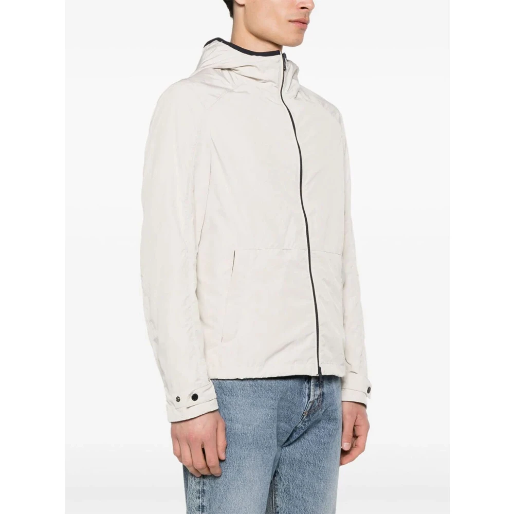 PAUL & SHARK Stijlvolle Windbreaker Jas Beige Heren