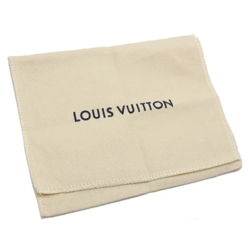 Louis Vuitton Vintage Pre-owned Canvas wallets Blue Dames