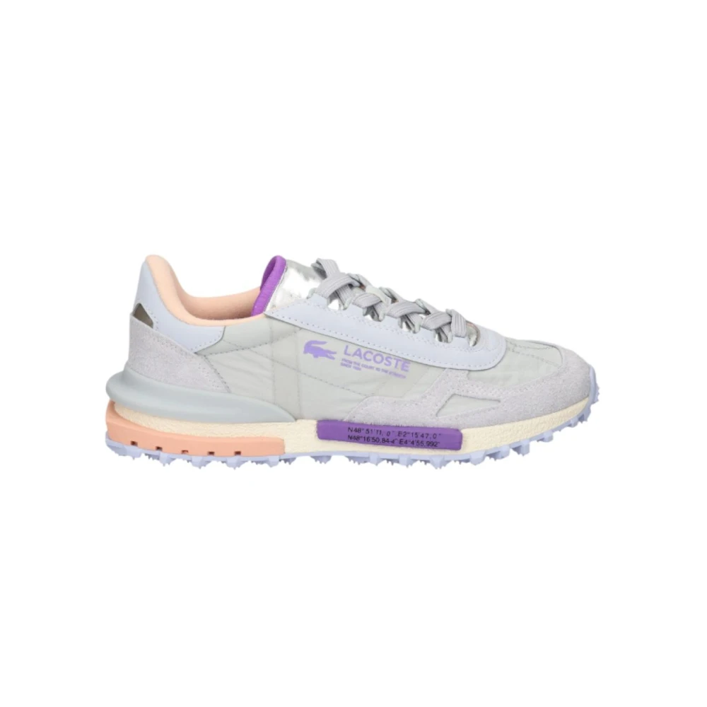 Lacoste Women's Gray Sneakers, 6 Uk, Trainers
