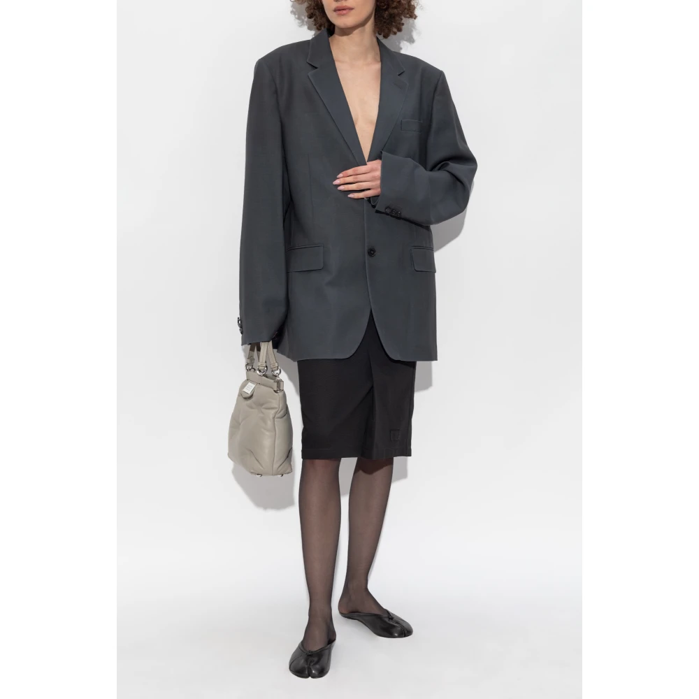 Maison Margiela Rok met Plooi Black Dames