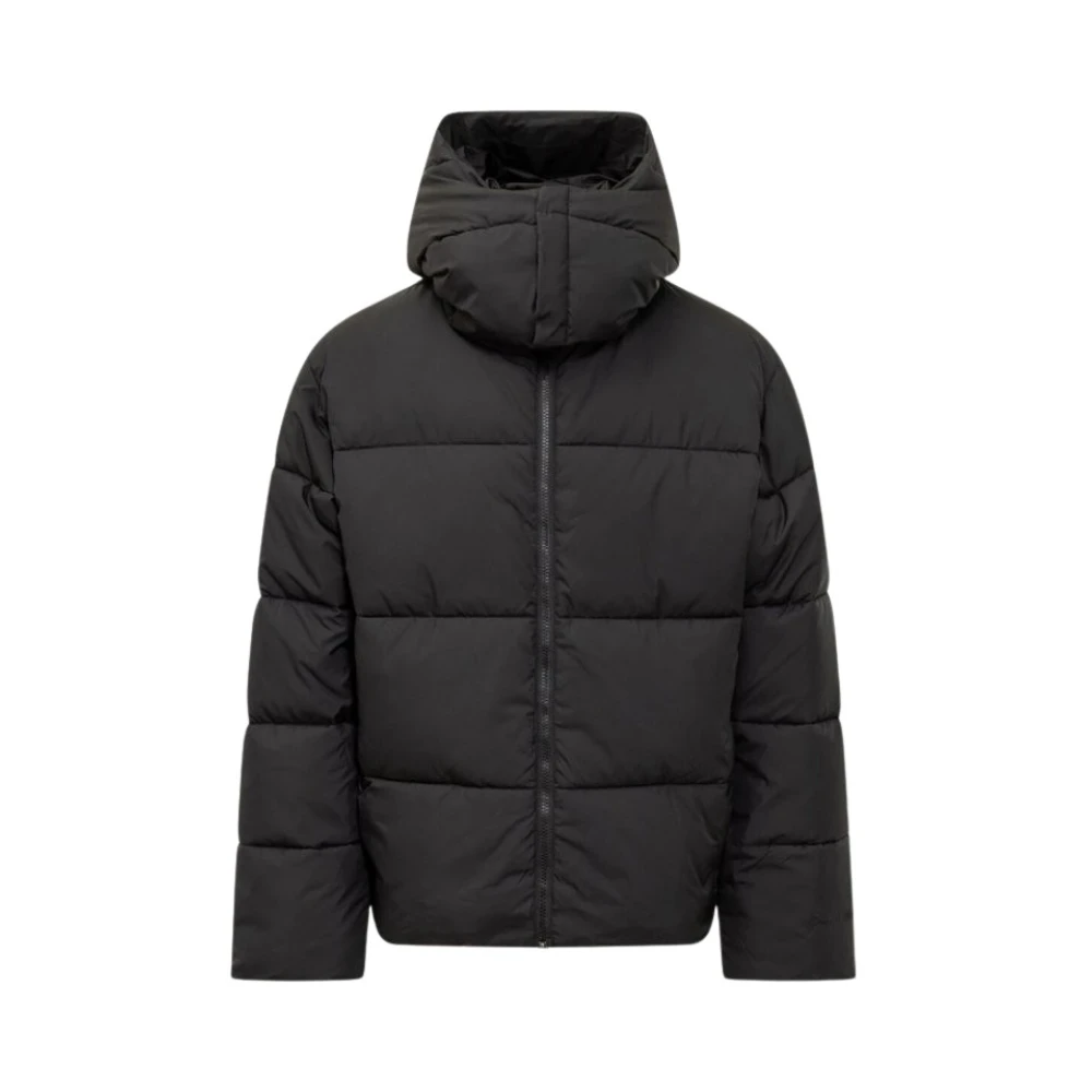 Garment Workshop Men's Black Gart Workshop, Winter Jackets, Xl, Hooded Puffer Jacket