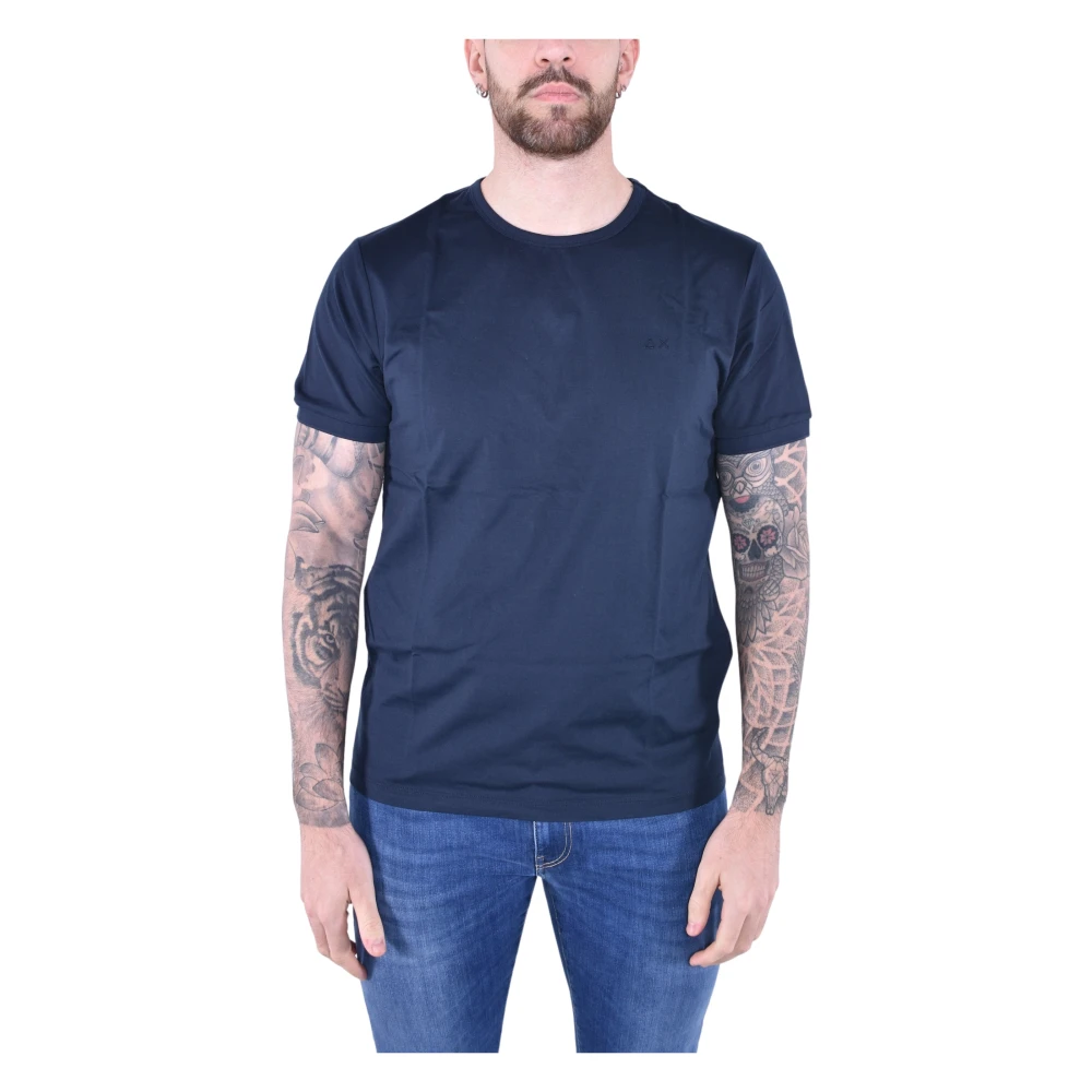 Sun68 - Tops > T-Shirts - Blue - Sun68 - Modalova