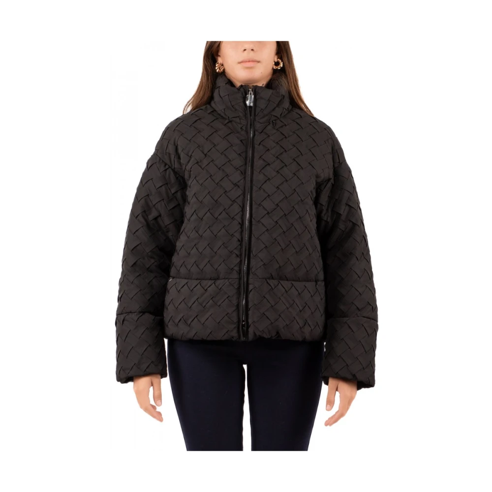 Emporio Armani Stijlvolle Blouson voor Vrouwen Black Dames