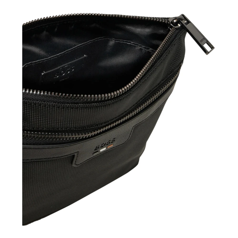 Hugo Boss Heren Schoudertas Lente Zomer Collectie Black Heren