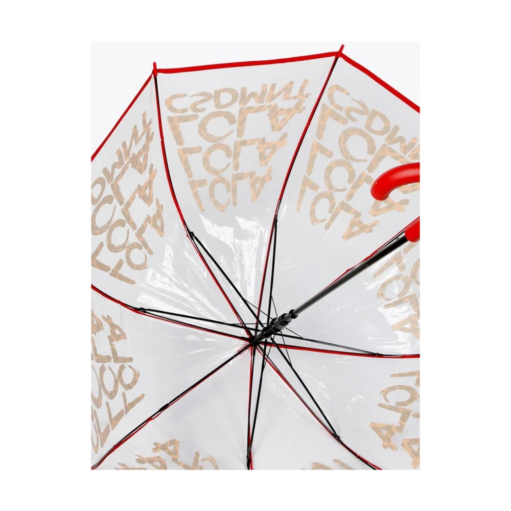 Lola Casademunt Transparante dierenprint paraplu White Dames