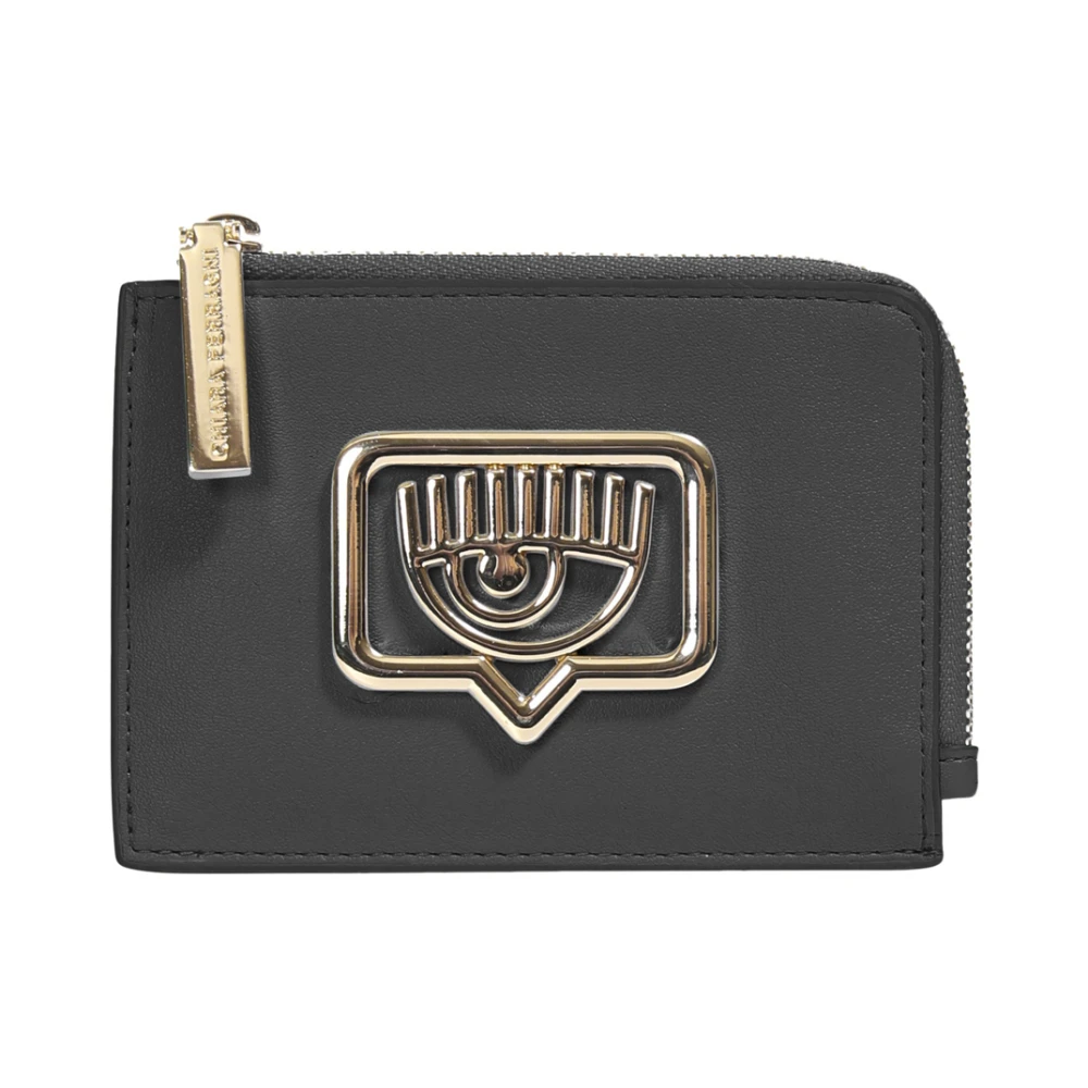 Chiara Ferragni Collection Chiara Ferragni Portemonnees Black Dames