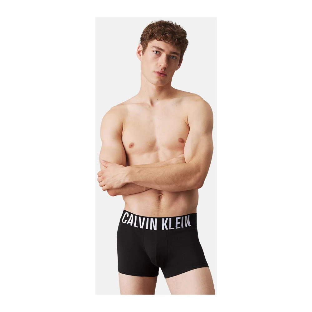 Calvin Klein Comfortabele Ondergoed Collectie Black Heren