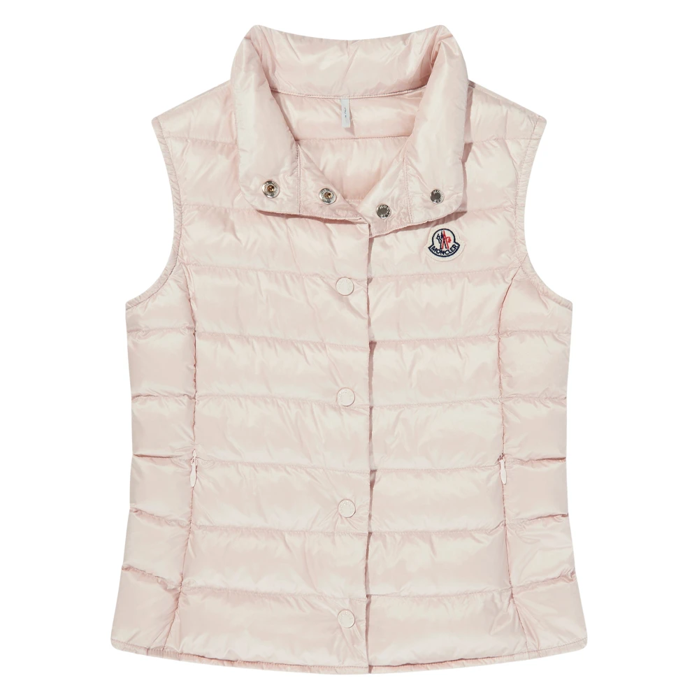 Moncler Women's Pink Down Padded Liane Gilet