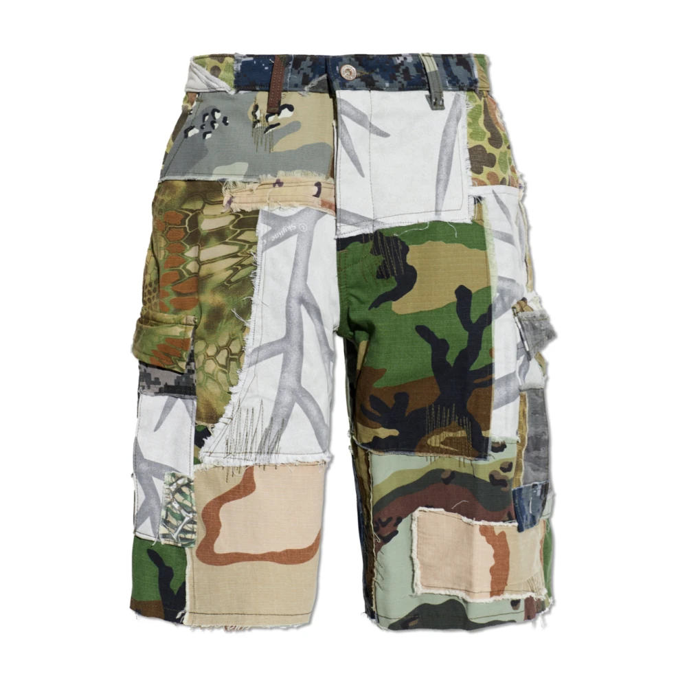 Gallery Dept. Homme Multicolor - Retouche Camo Patchwork Kenzie Shorts - Shorts - E - Taille: W31