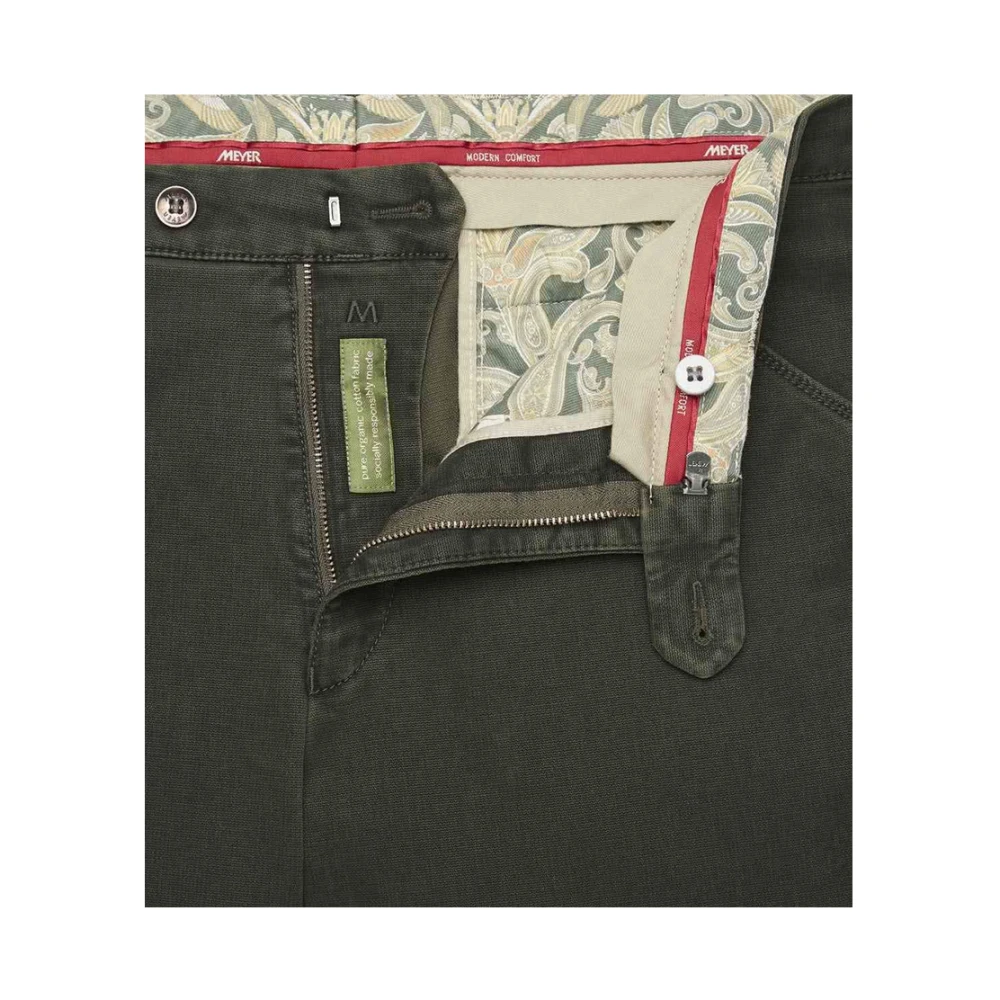 Meyer Stijlvolle Broeken & Shorts Green Heren