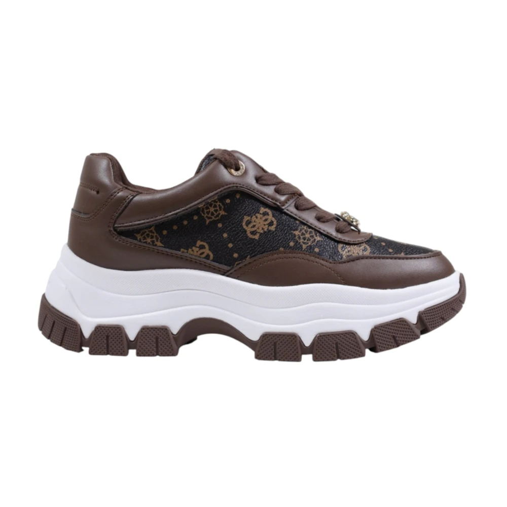Guess Women's Brown Berrett2 Sneakers