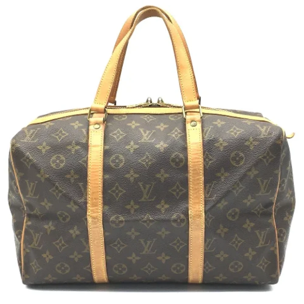Louis Vuitton Vintage Pre-owned Cotton louis-vuitton-bags Brown Dames