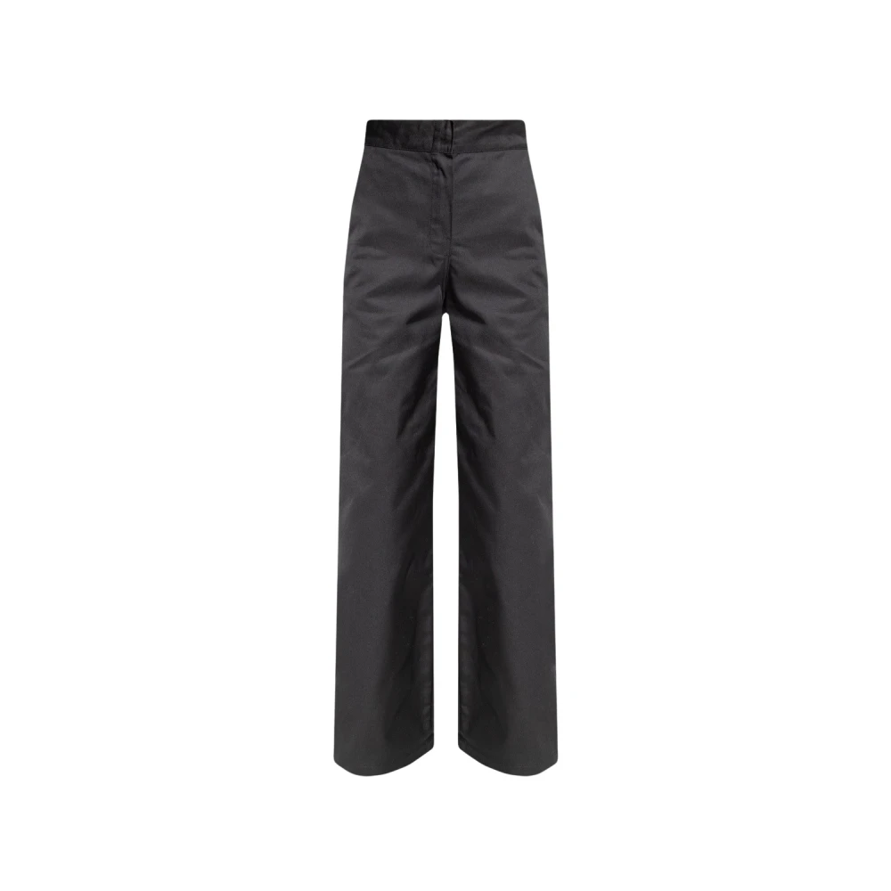 Palm Angels Damen Schwarz Hosen, K, Sgröße: