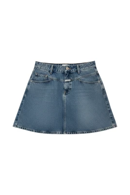 Flounce Mini Skirt