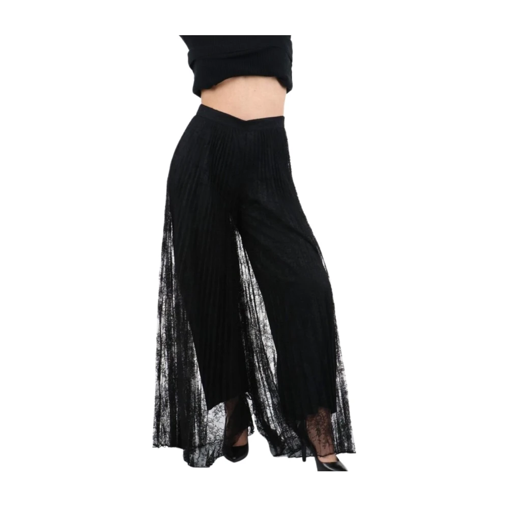 Trousers > Wide Trousers - - Twinset - Modalova