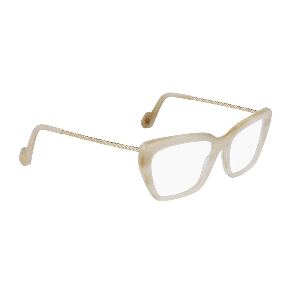Lanvin Witte Acetaatframebril White Dames