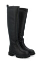 black-leather-woman-boot