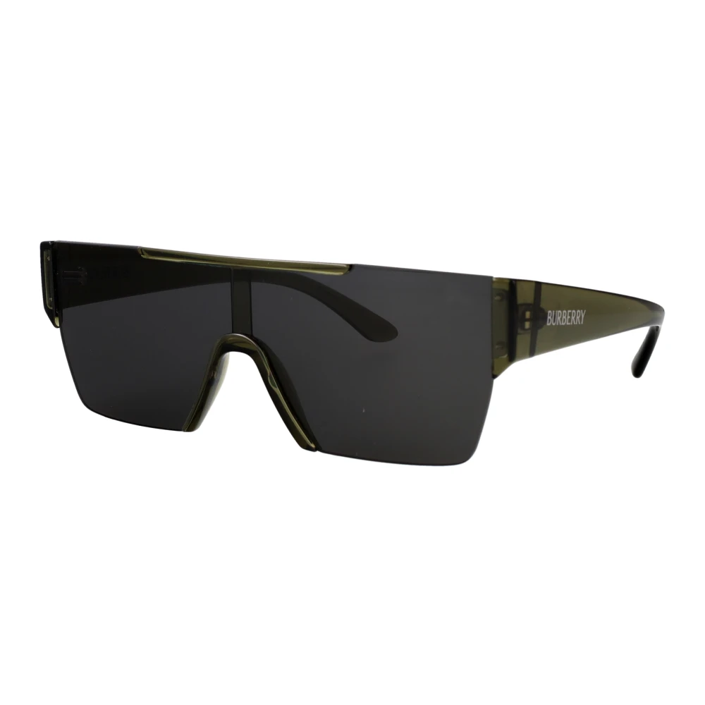 Burberry Man Sunglass BE4291 - Frame color: Green, Lens color: Dark Grey - Image 3