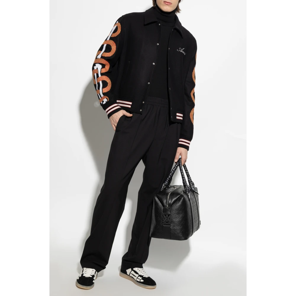 Amiri Wol Bomberjack Black Heren