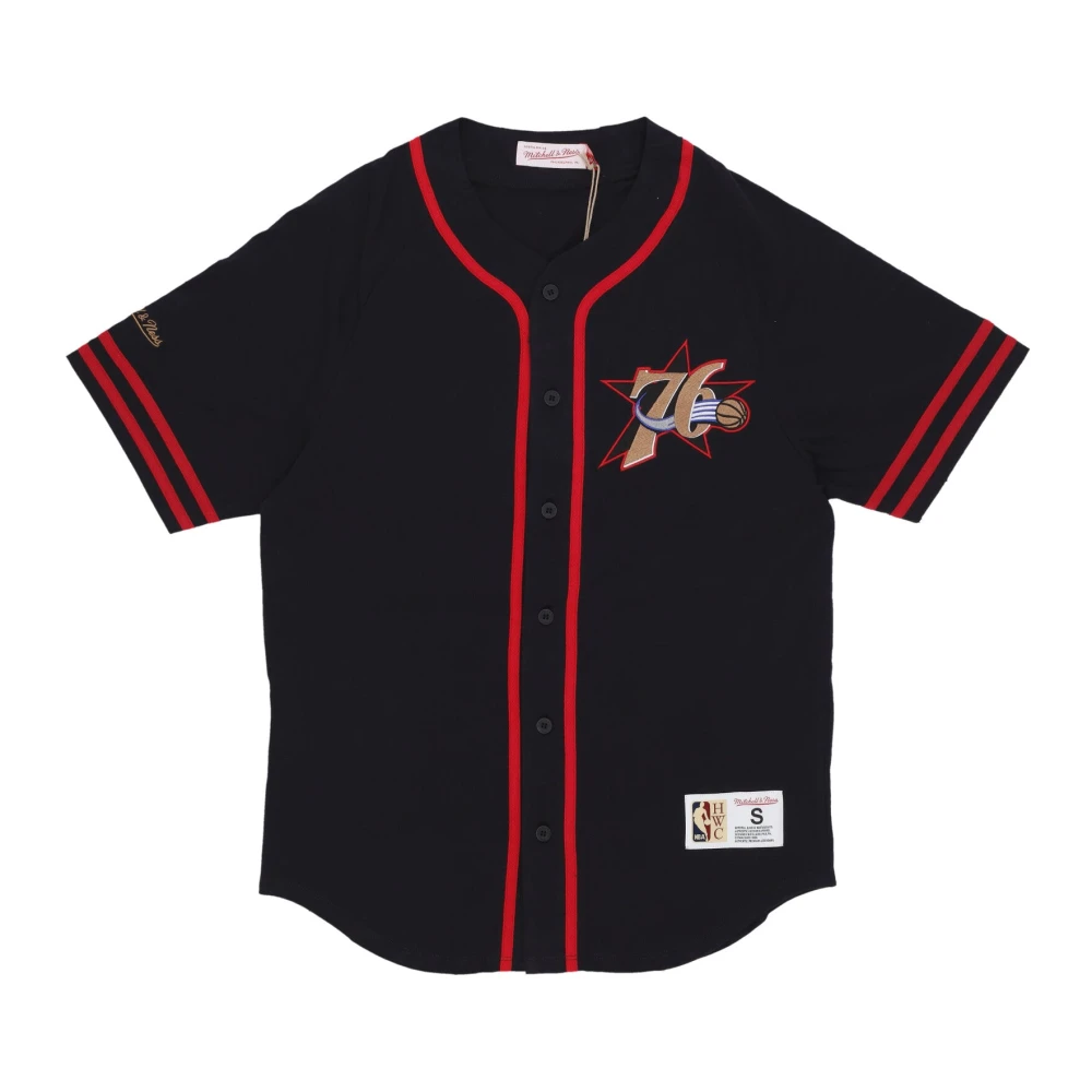 Mitchell & Ness NBA Mode Katoenen Jas Vintage Logo Black Heren