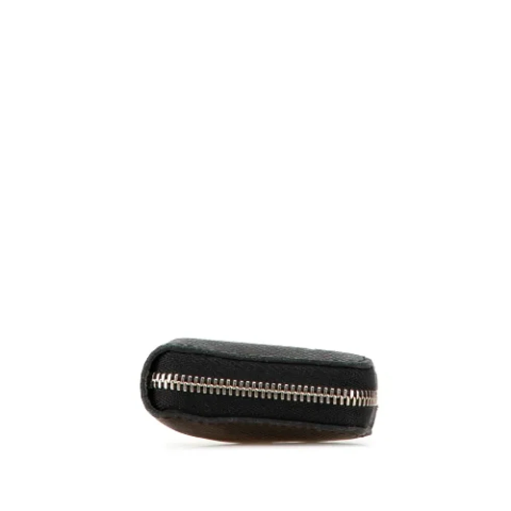 Louis Vuitton Vintage Pre-owned Leather wallets Black Dames