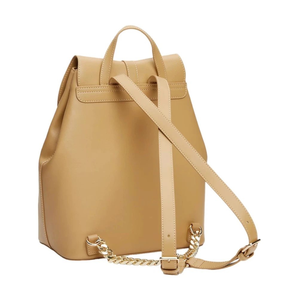 Tommy Hilfiger Stijlvolle Rugzak voor Dagelijks Gebruik Beige Dames