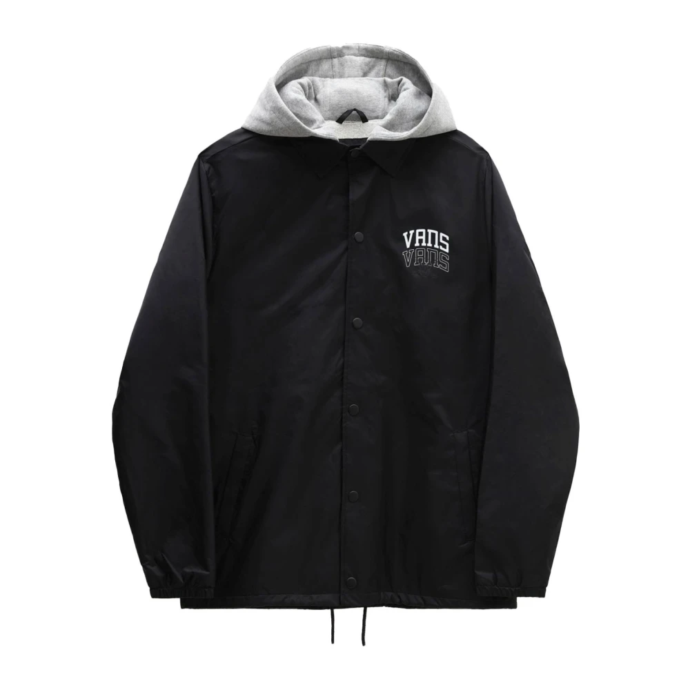 Vans Hooded Bi-Materiaal Jas Zwart Black Heren